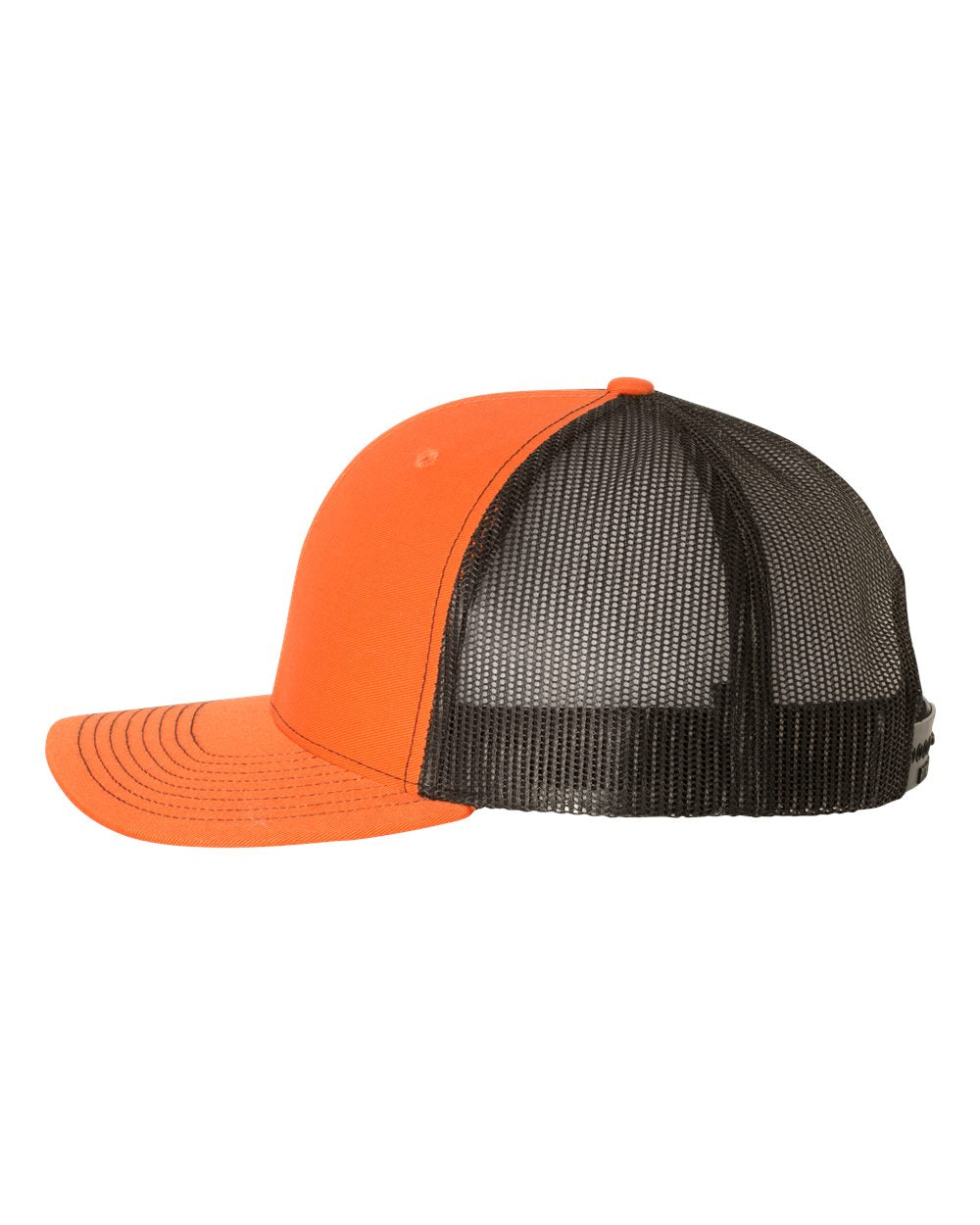 Richardson 112 Trucker Hat - Orange / Black