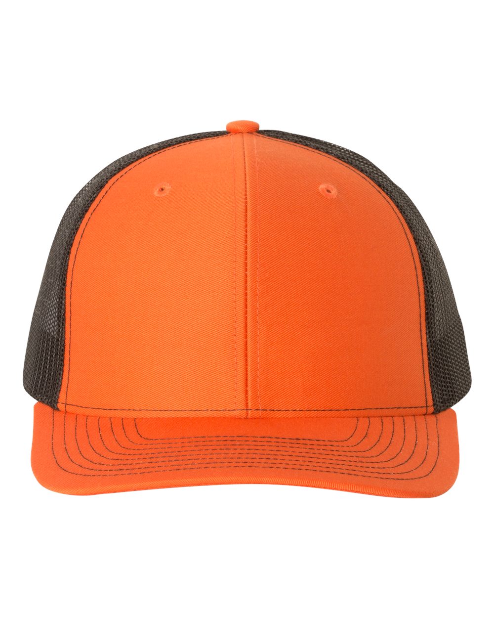 Richardson 112 Trucker Hat - Orange / Black