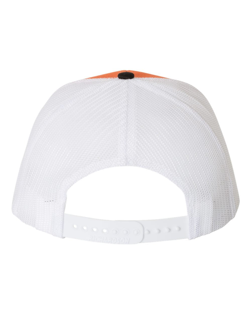 Richardson 112 Trucker Hat - Orange / White / Black