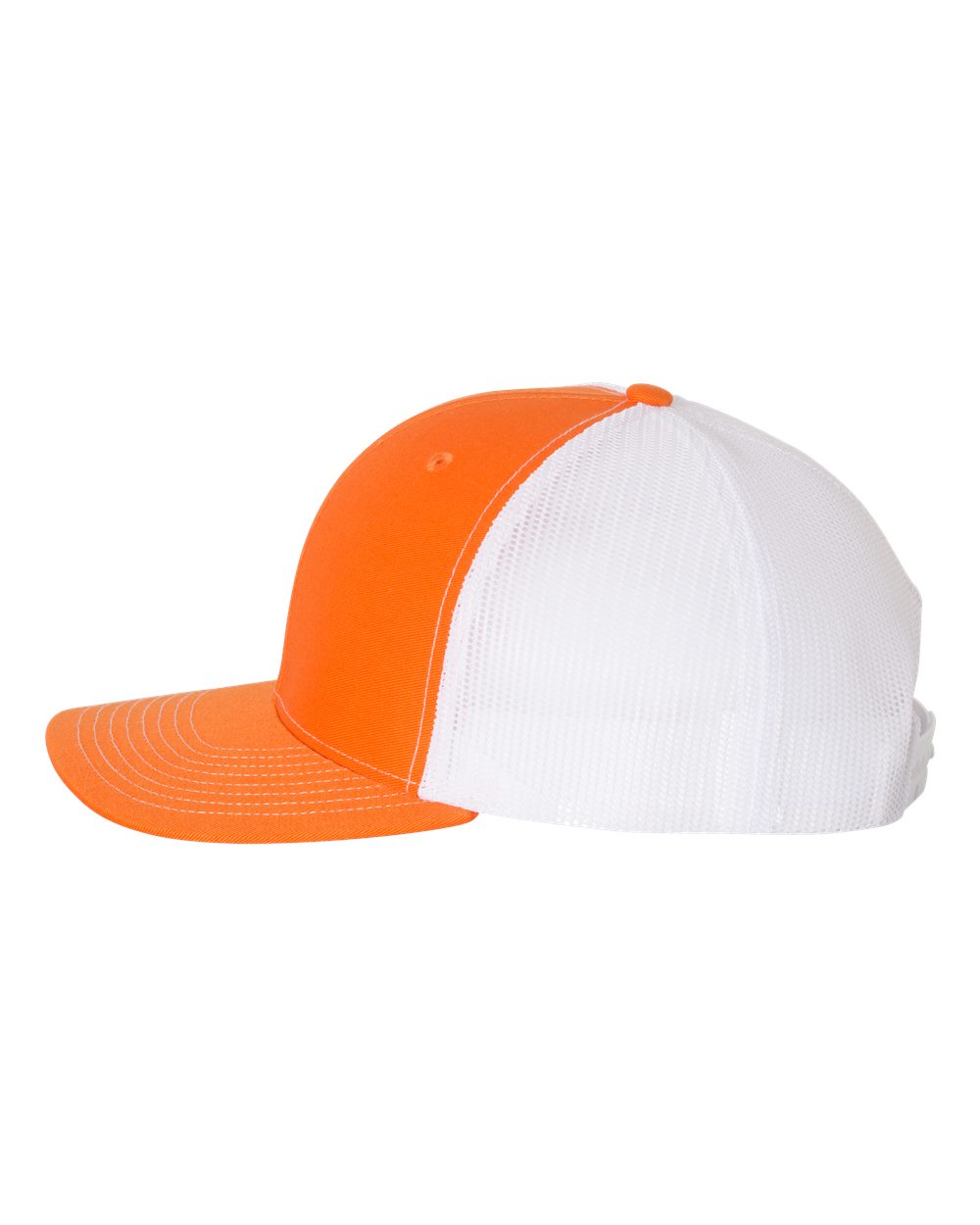 Richardson 112 Trucker Hat - Orange / White