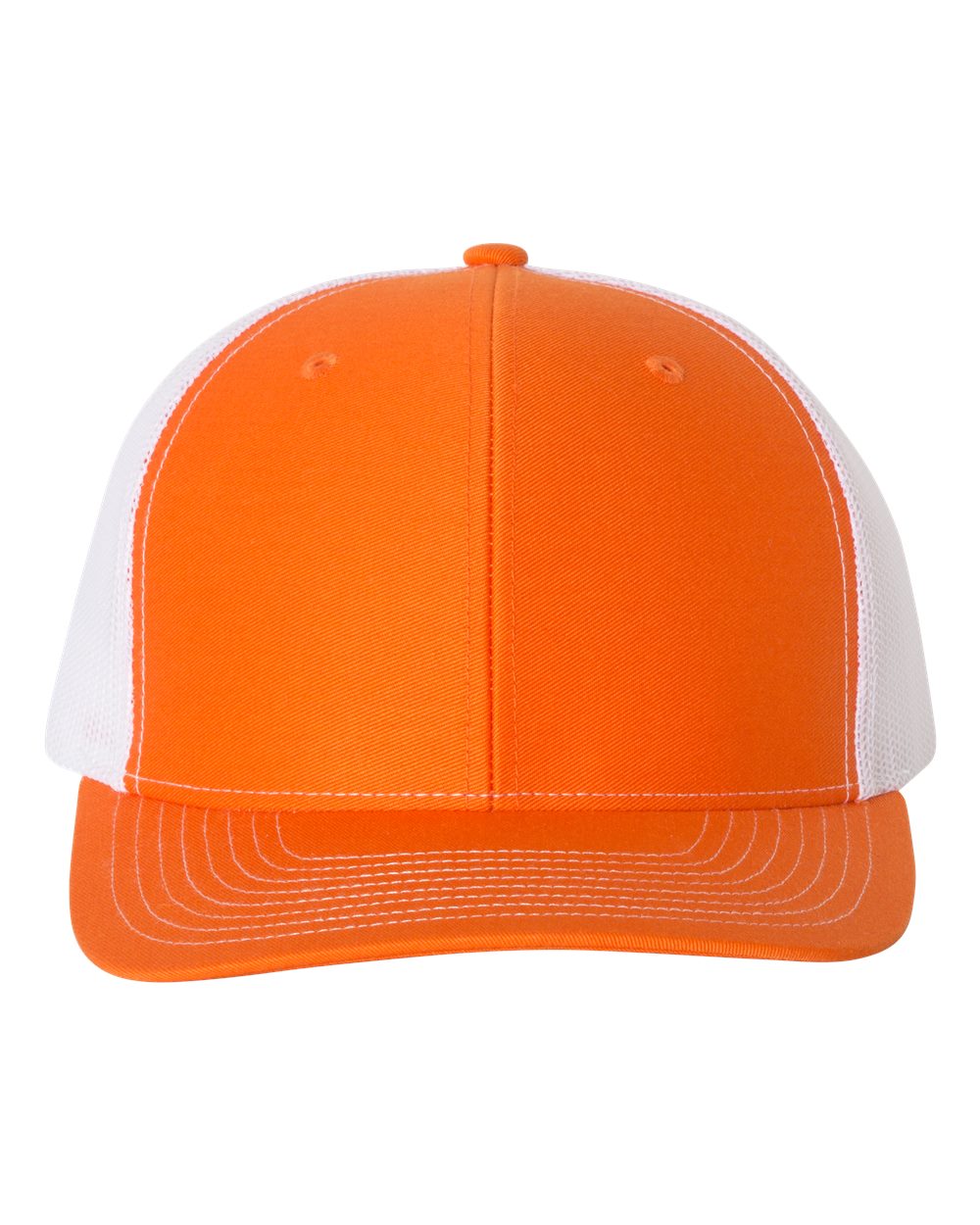 Richardson 112 Trucker Hat - Orange / White