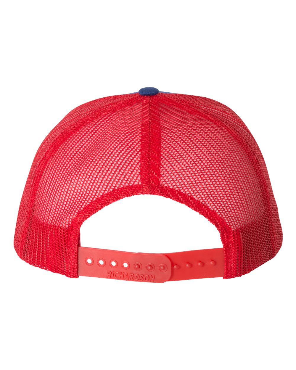 Richardson 112 Trucker Hat -Royal Blue / Red