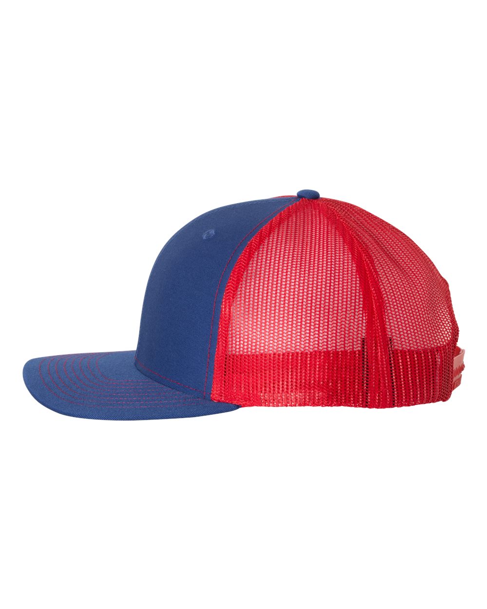 Richardson 112 Trucker Hat -Royal Blue / Red