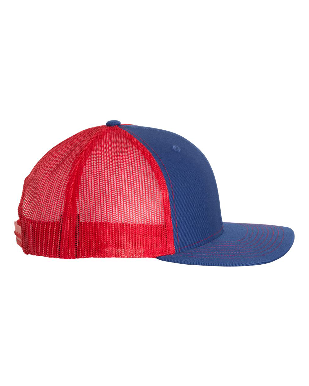 Richardson 112 Trucker Hat -Royal Blue / Red