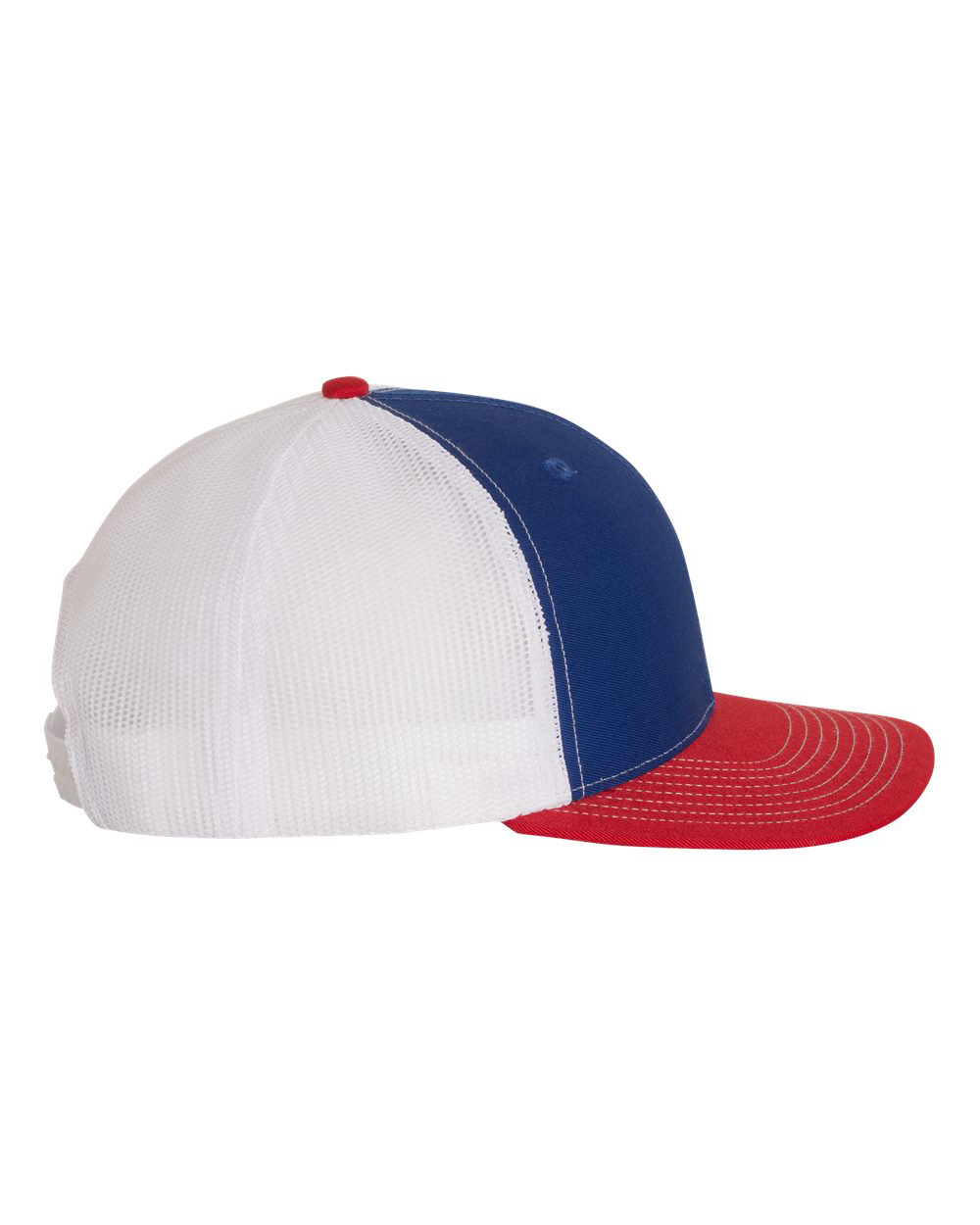 Richardson 112 Trucker Hat -Royal Blue / White / Red