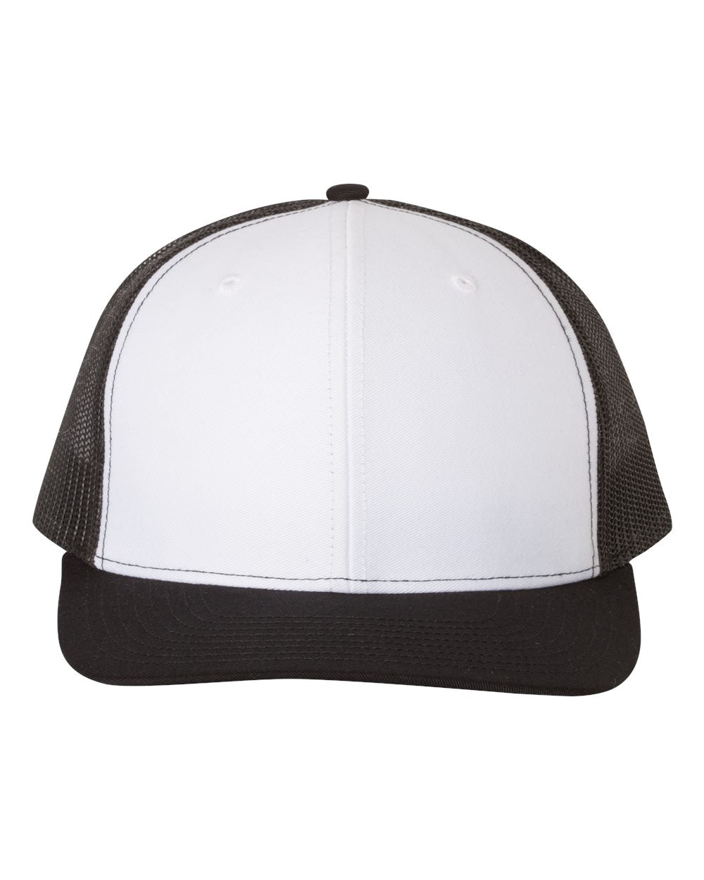 Richardson 112 Trucker Hat -White / Black