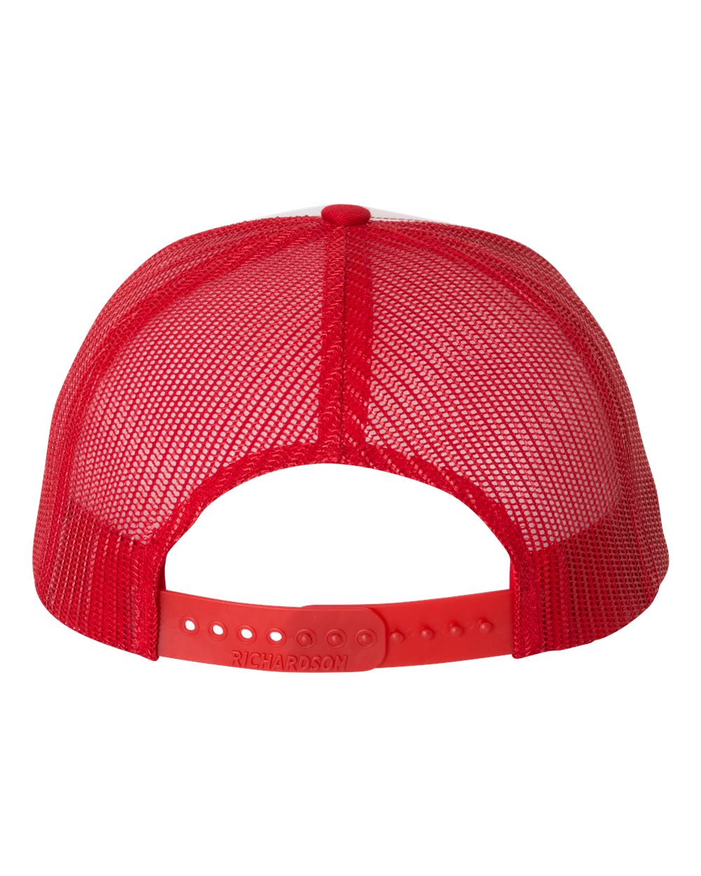 Richardson 112 Trucker Hat -White / Red