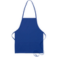 Deluxe Bib Apron (two pockets) - Royal