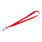 Lanyard with Bulldog Clip - Red