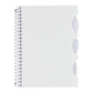 4” x 6” FSC® Recycled Multitask Notebook - White