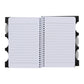 4” x 6” FSC® Recycled Multitask Notebook - Black