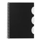 4” x 6” FSC® Recycled Multitask Notebook - Black