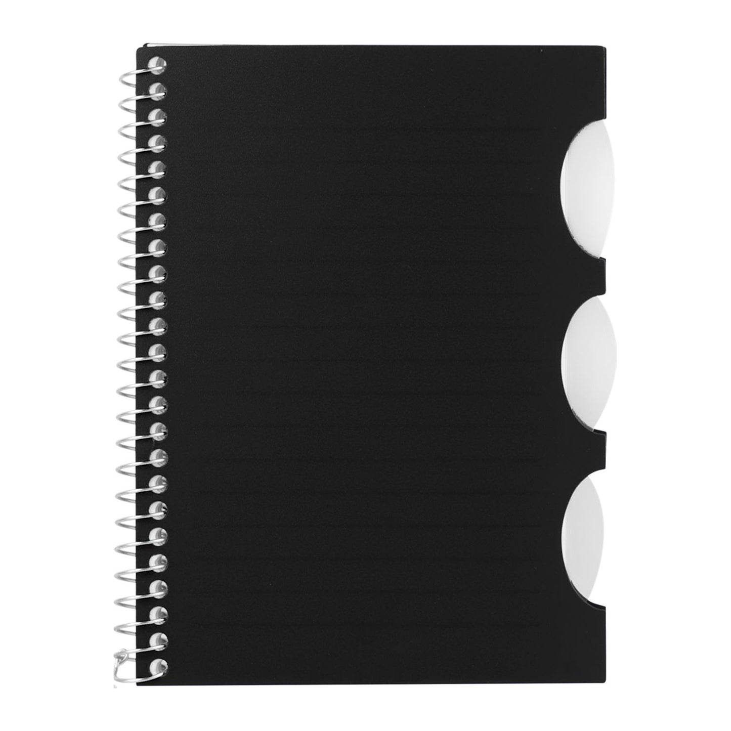 4” x 6” FSC® Recycled Multitask Notebook - Black