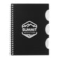 4” x 6” FSC® Recycled Multitask Notebook - Black