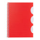 4” x 6” FSC® Recycled Multitask Notebook - Red