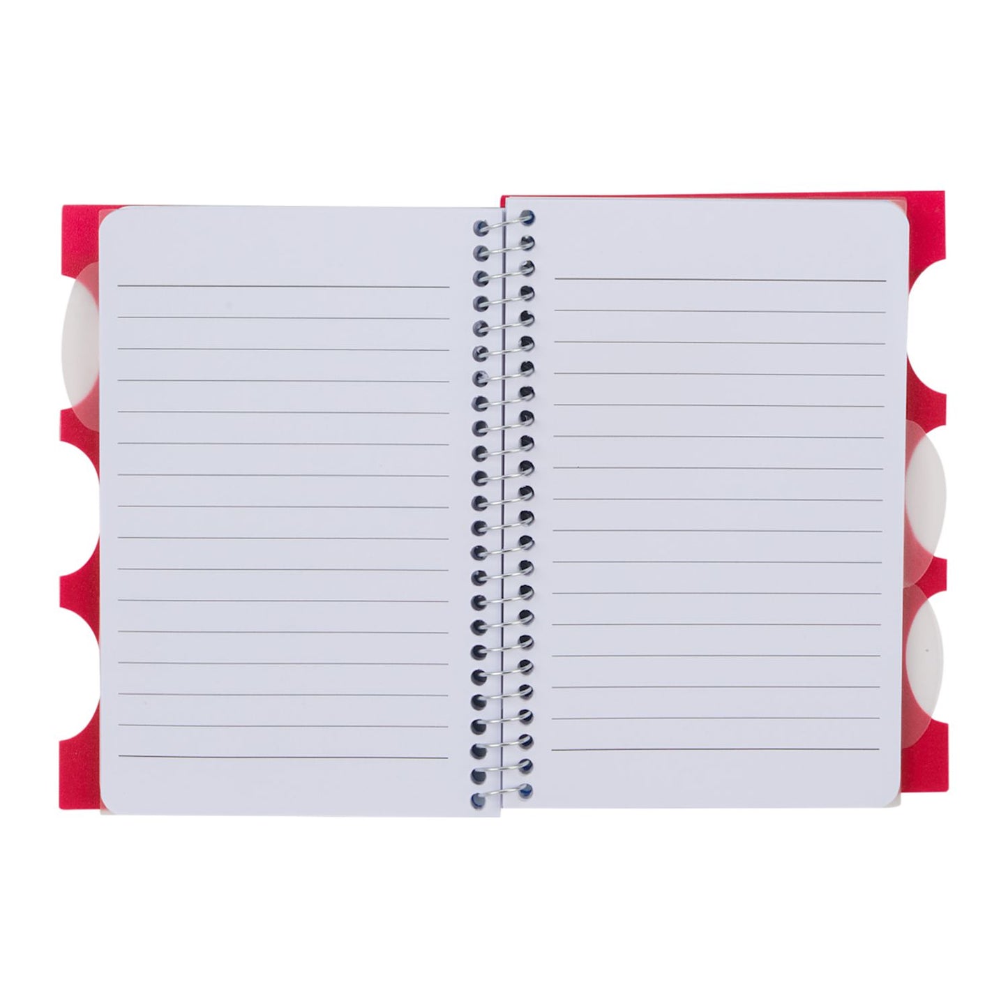 4” x 6” FSC® Recycled Multitask Notebook - Red