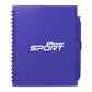 5.5” x 7” FSC® Recycled Spiral Notebook w RPET Pe - Purple