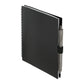 5.5” x 7” FSC® Recycled Spiral Notebook w RPET Pe - Black