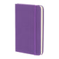 3.5" x 5.5" Recycled Pocket Bound Journal - Purple