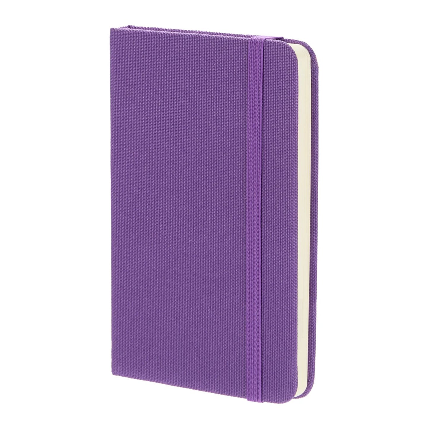 3.5" x 5.5" Recycled Pocket Bound Journal - Purple