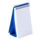 3" x 5" Recycled Stand Up Pocket Jotter - Blue