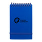 3" x 5" Recycled Stand Up Pocket Jotter - Blue