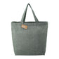 Recycled 5oz Cotton Twill Grocery Tote - Dark Green