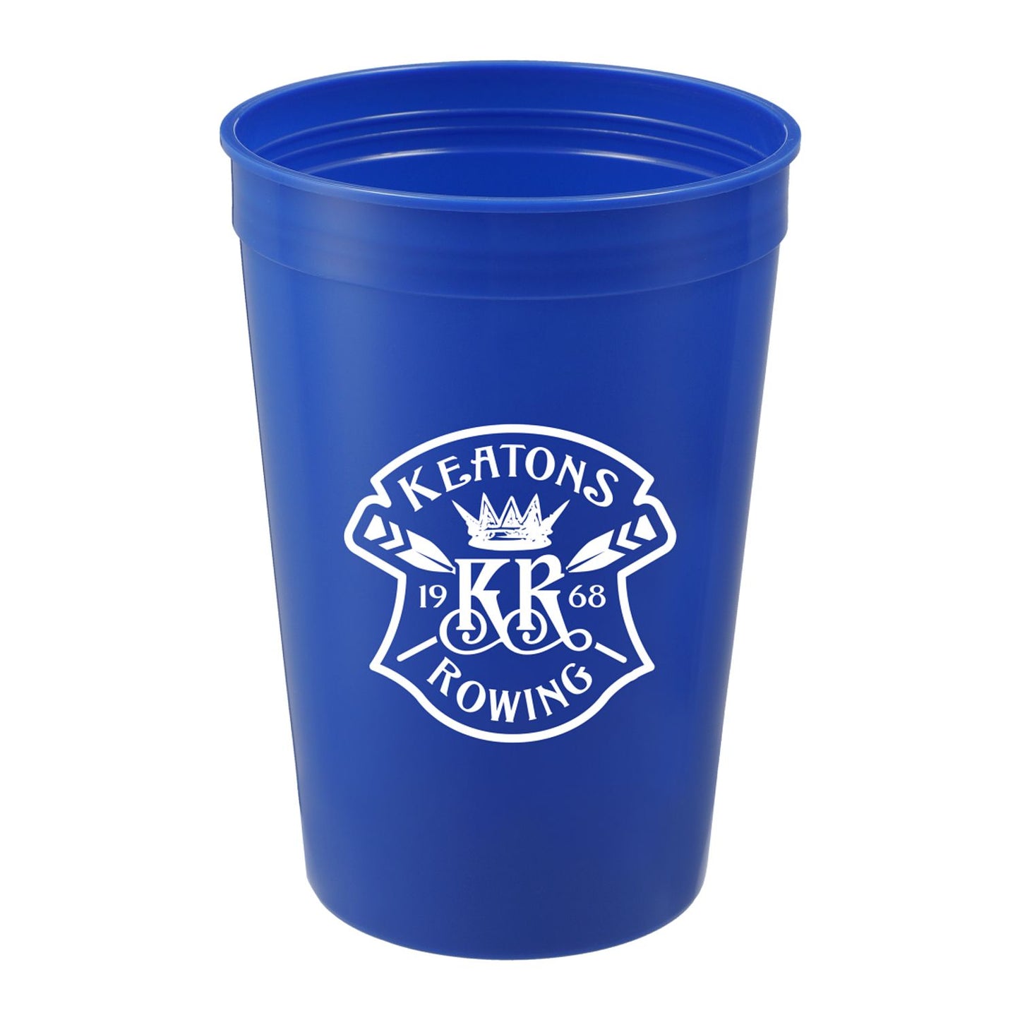 Solid 16oz Recycled Stadium Cup - Blue