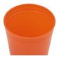 Solid 16oz Recycled Stadium Cup - Orange