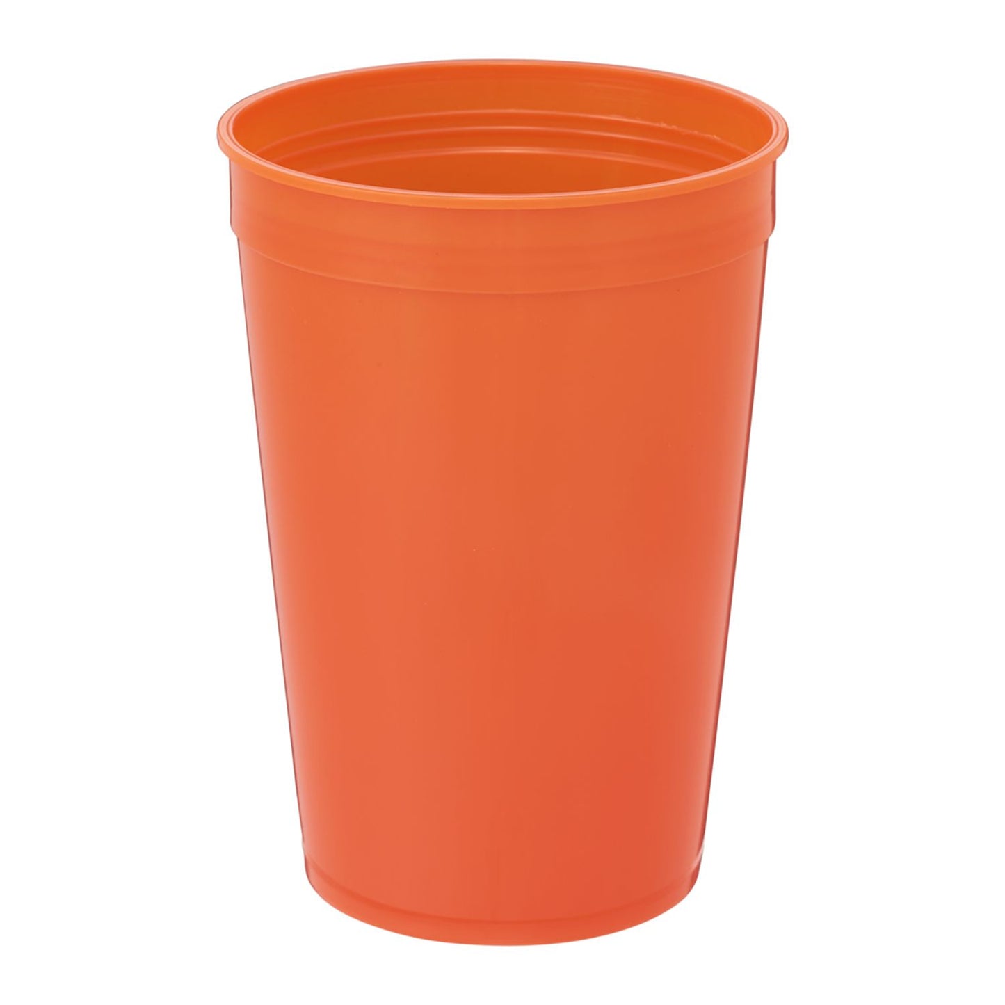 Solid 16oz Recycled Stadium Cup - Orange