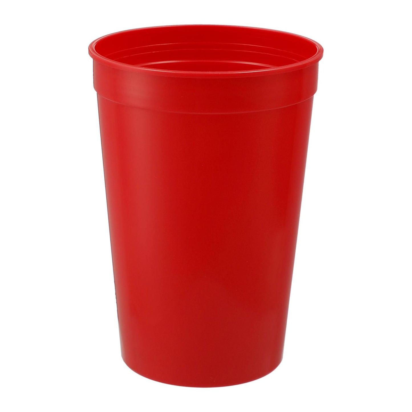 Solid 16oz Recycled Stadium Cup - Red