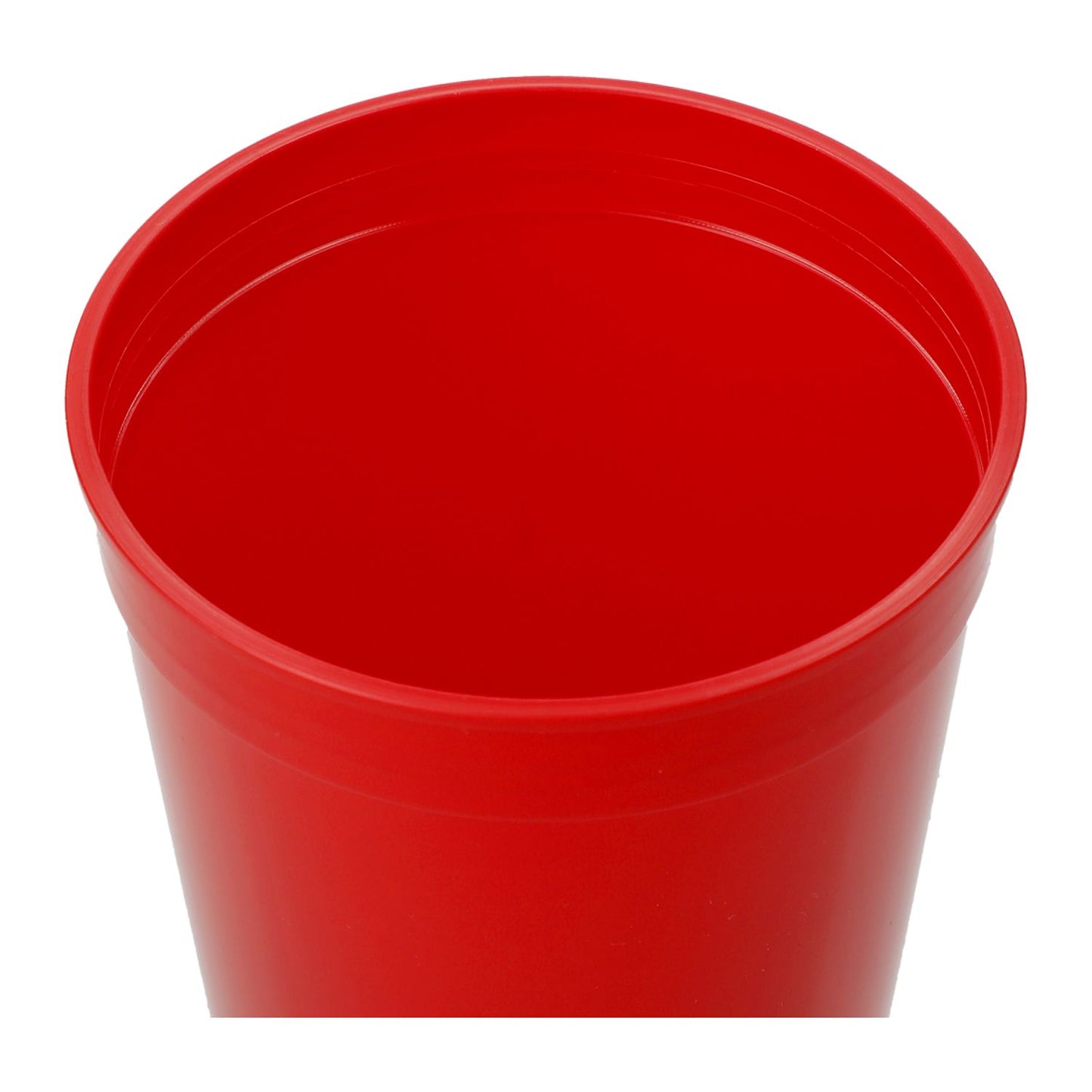 Solid 16oz Recycled Stadium Cup - Red