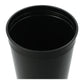 Solid 16oz Recycled Stadium Cup - Black