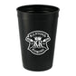 Solid 16oz Recycled Stadium Cup - Black