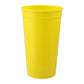 Solid 32oz Recycled Stadium Cup - Yellow