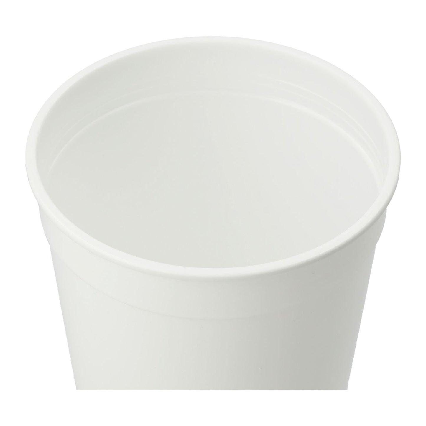 Solid 32oz Recycled Stadium Cup - White