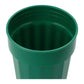 Fluted 16oz Recycled Stadium Cup - Green