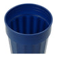 Fluted 16oz Recycled Stadium Cup - Navy