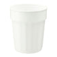 Fluted 16oz Recycled Stadium Cup - White