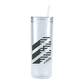 Chroma Recycled Acrylic Skinny Tumbler 16oz - White