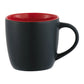 Riviera Electric 11oz Ceramic Mug - Black w/Red Lining