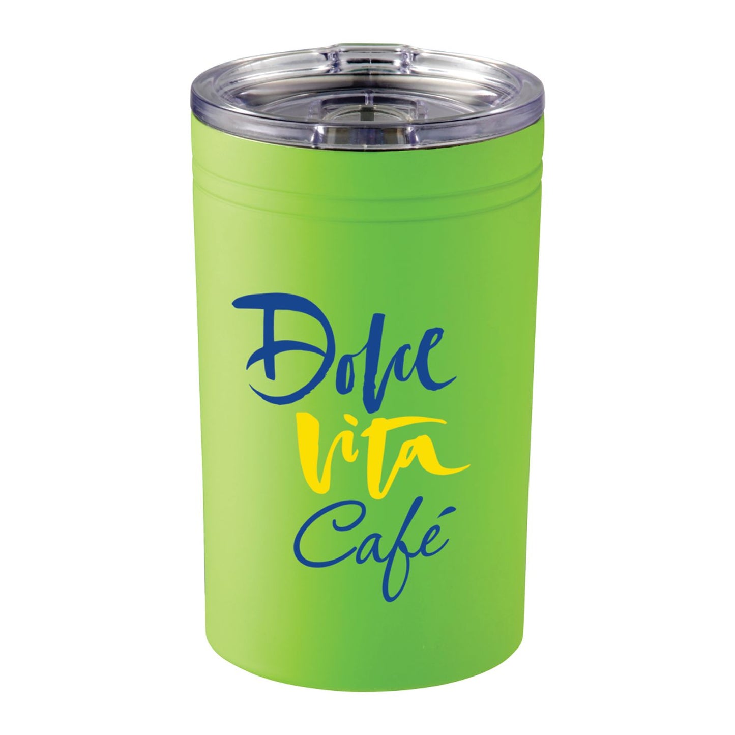 Sherpa 11 oz Vacuum Tumbler & Insulator with Double-Walled Construction - Lime