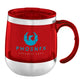 Brew 14oz Desk Mug - Red