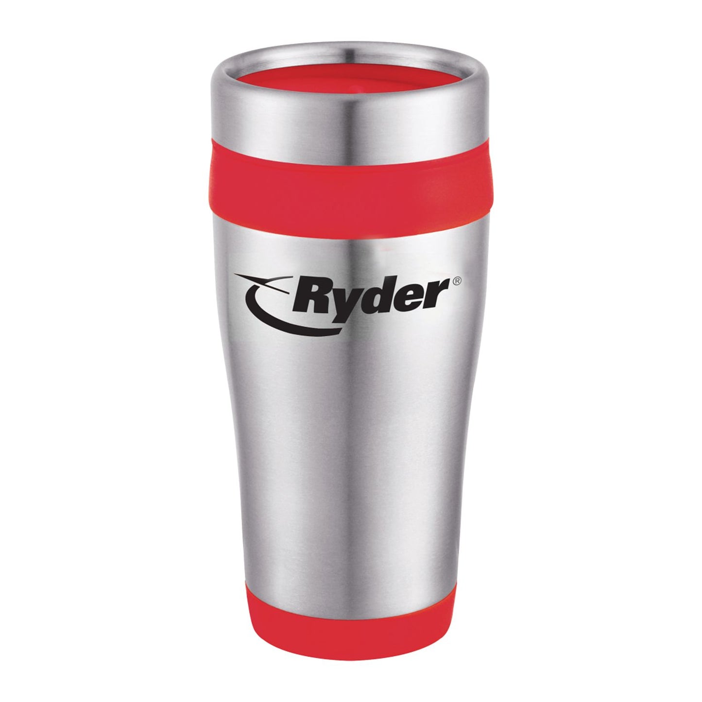 Carmel 16oz Travel Tumbler - Stainless Steel/Red