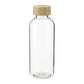 Sona 22oz RPET Reusable Bottle w FSC® 100% Bamboo Lid - Clear