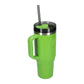 Thor 40 oz Eco-Friendly Straw Tumbler - Lime Green