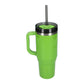 Thor 40 oz Eco-Friendly Straw Tumbler - Lime Green