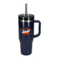 Thor 40 oz Eco-Friendly Straw Tumbler - Navy