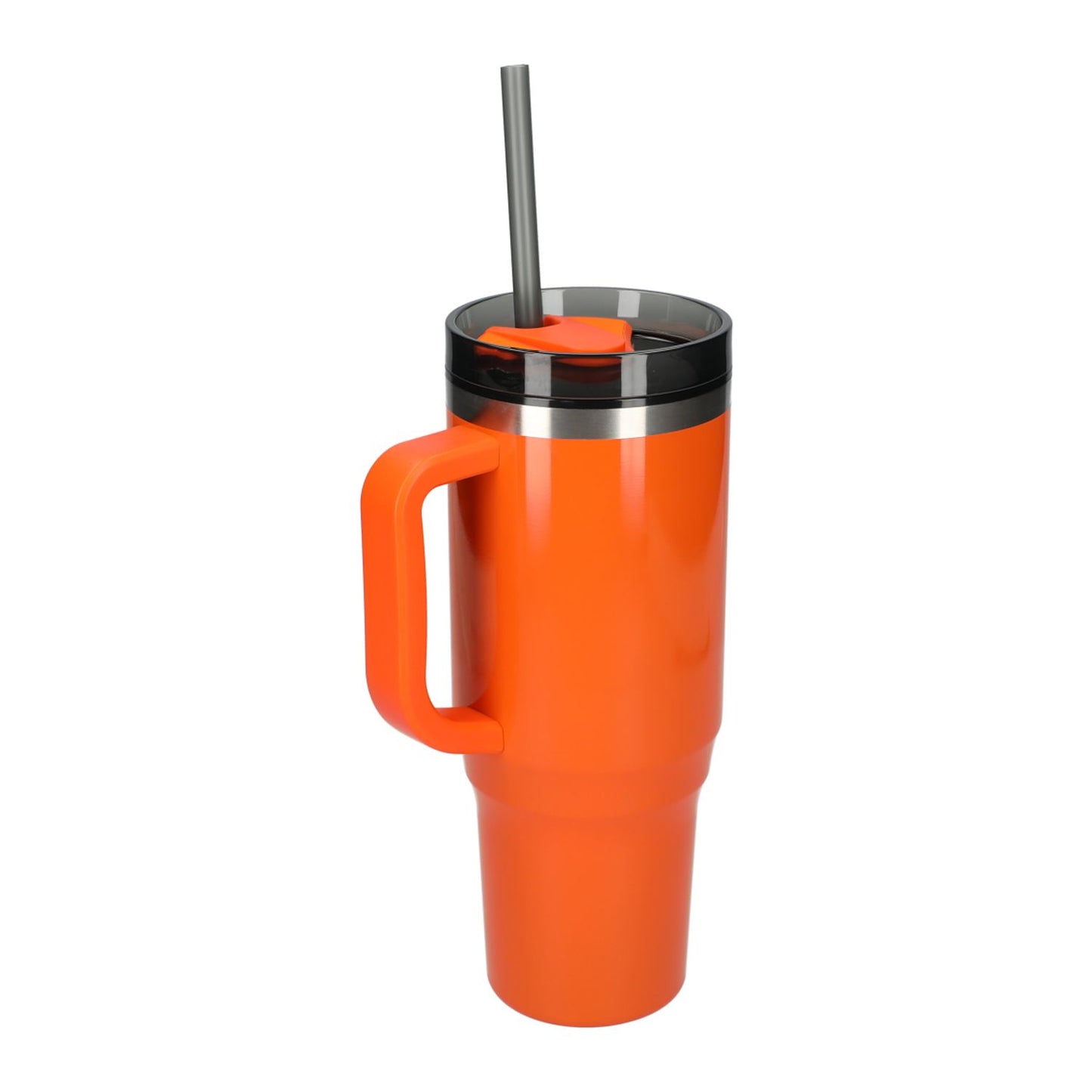 Thor 40 oz Eco-Friendly Straw Tumbler - Orange