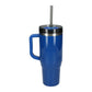 Thor 40 oz Eco-Friendly Straw Tumbler - Royal